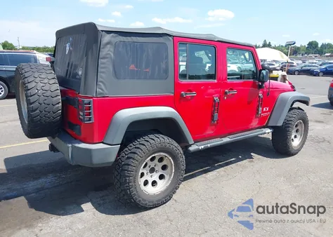 2008 Jeep Wrangler Unlimited X from USA, damaged, VIN 1J4GA391X8L507744